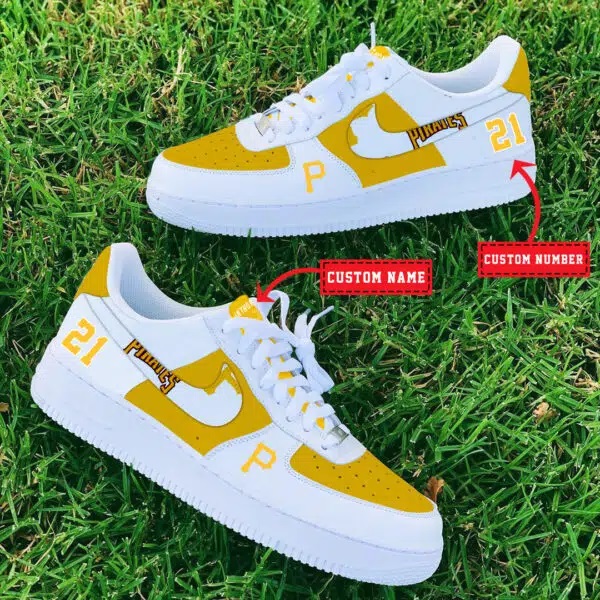 Tubopro Pittsburgh Pirates MLB Air Low-Top Sneakers Shoes For Men And Women