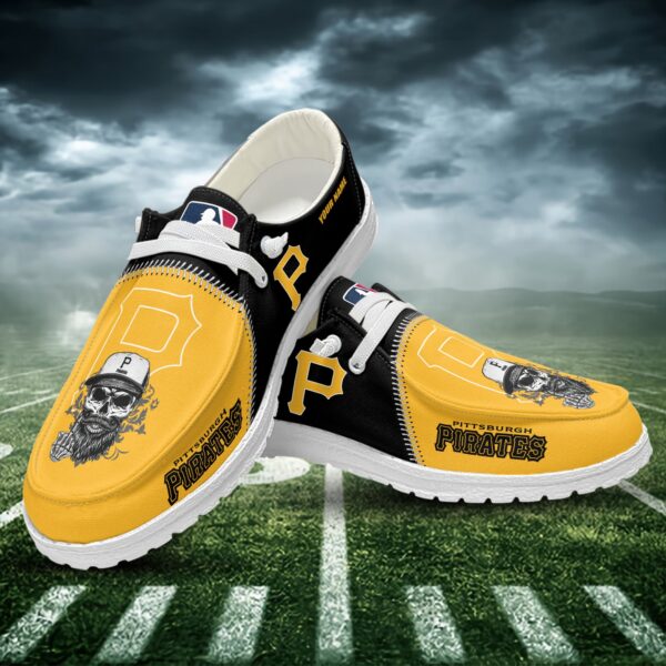 Tubopro Pittsburgh Pirates Personalized Hey Dude Shoes For Men And Women