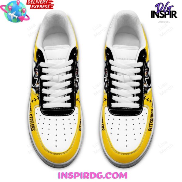 Tubopro Pittsburgh Steelers Air Low-Top Sneakers Shoes For Men And Women - Image 3