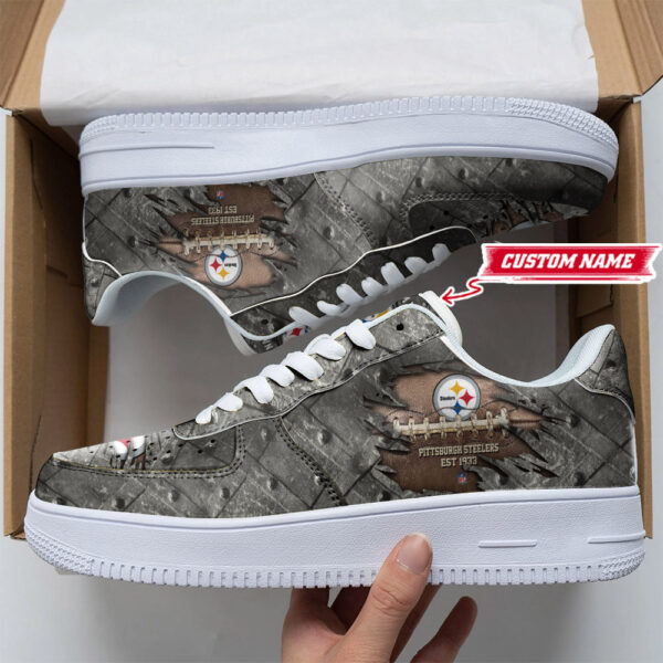 Tubopro Pittsburgh Steelers Air Low-Top Sneakers Shoes For Men And Women