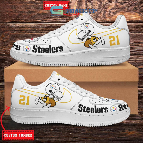 Tubopro Pittsburgh Steelers Air Low-Top Sneakers Shoes For Men And Women - Image 2