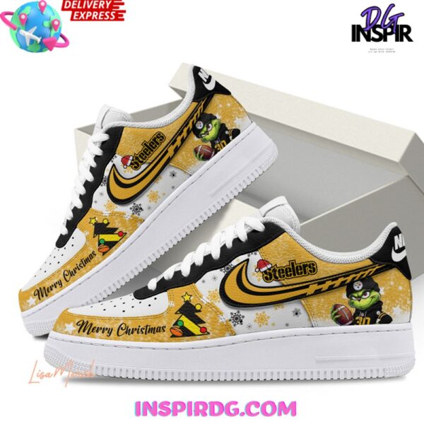 Tubopro Pittsburgh Steelers Air Low-Top Sneakers Shoes For Men And Women - Image 2