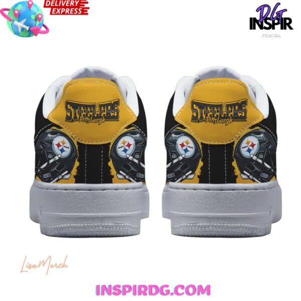 Tubopro Pittsburgh Steelers Air Low-Top Sneakers Shoes For Men And Women - Image 4
