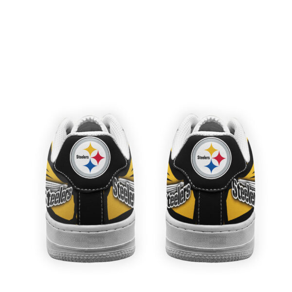Tubopro Pittsburgh Steelers Air Low-Top Sneakers Shoes For Men And Women - Image 3