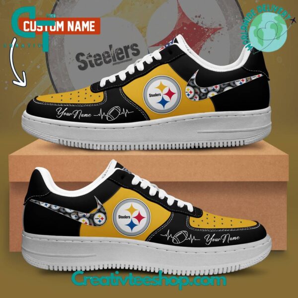 Tubopro Pittsburgh Steelers Air Low-Top Sneakers Shoes For Men And Women
