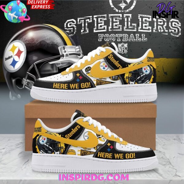 Tubopro Pittsburgh Steelers Air Low-Top Sneakers Shoes For Men And Women