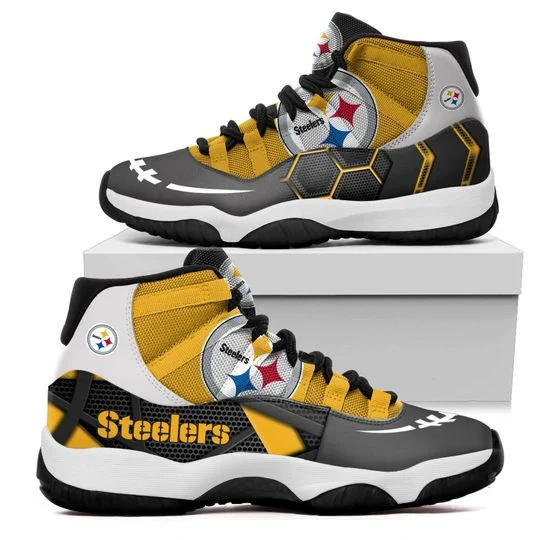 Tubopro Pittsburgh Steelers AJ13 Sneakers Shoes For Men And Women