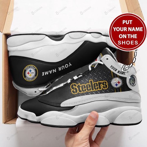 Tubopro Pittsburgh Steelers AJ13 Sneakers Shoes For Men And Women