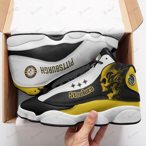 Tubopro Pittsburgh Steelers AJ13 Sneakers Shoes For Men And Women