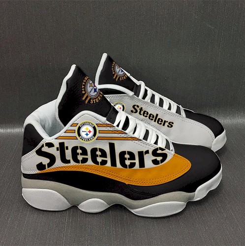 Tubopro Pittsburgh Steelers AJ13 Sneakers Shoes For Men And Women