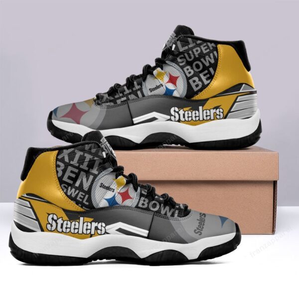 Tubopro Pittsburgh Steelers AJ13 Sneakers Shoes For Men And Women