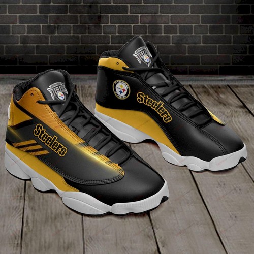 Tubopro Pittsburgh Steelers AJ13 Sneakers Shoes For Men And Women