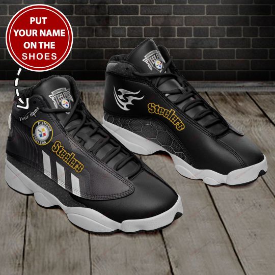 Tubopro Pittsburgh Steelers AJ13 Sneakers Shoes For Men And Women