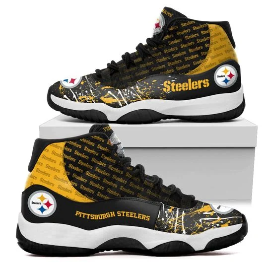Tubopro Pittsburgh Steelers AJ13 Sneakers Shoes For Men And Women