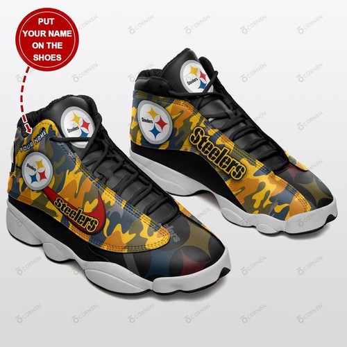 Tubopro Pittsburgh Steelers AJ13 Sneakers Shoes For Men And Women
