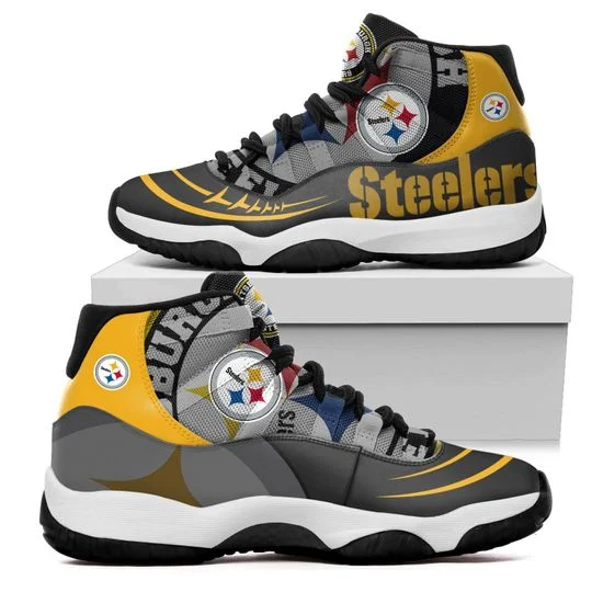 Tubopro Pittsburgh Steelers AJ13 Sneakers Shoes For Men And Women