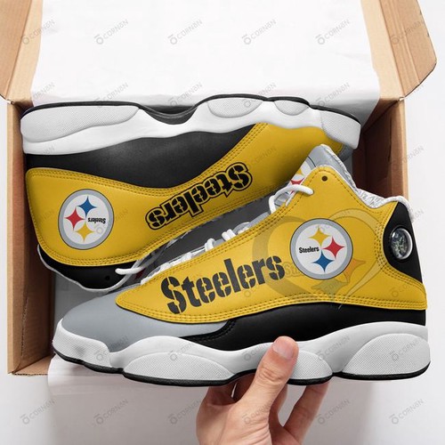 Tubopro Pittsburgh Steelers AJ13 Sneakers Shoes For Men And Women