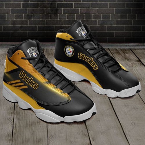 Tubopro Pittsburgh Steelers AJ13 Sneakers Shoes For Men And Women