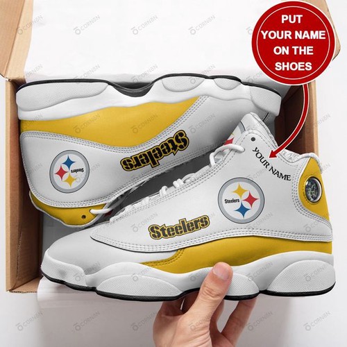Tubopro Pittsburgh Steelers AJ13 Sneakers Shoes For Men And Women