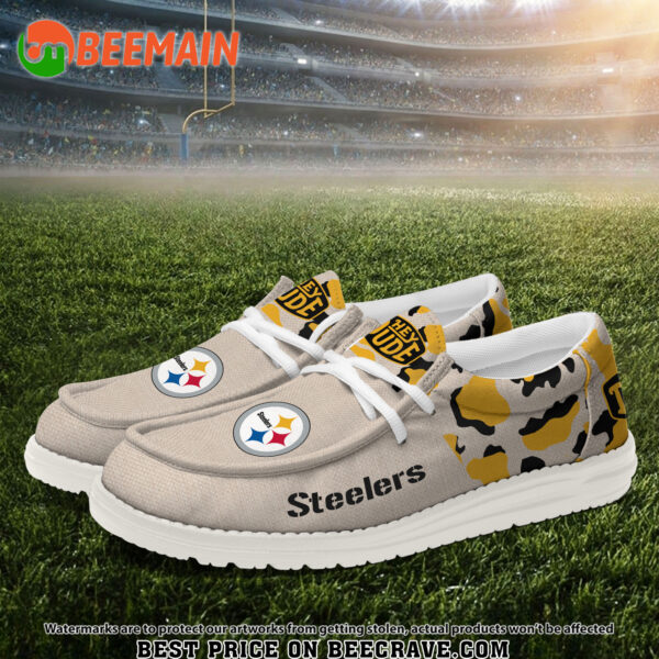Tubopro Pittsburgh Steelers Hey Dude Shoes For Men And Women - Image 2