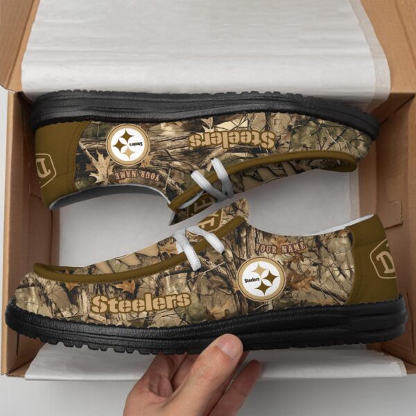 Tubopro Pittsburgh Steelers Hey Dude Shoes For Men And Women - Image 4