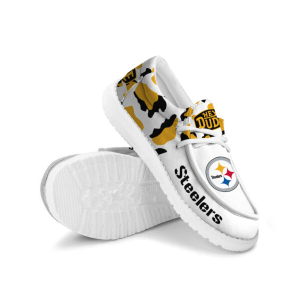 Tubopro Pittsburgh Steelers Hey Dude Shoes For Men And Women - Image 4