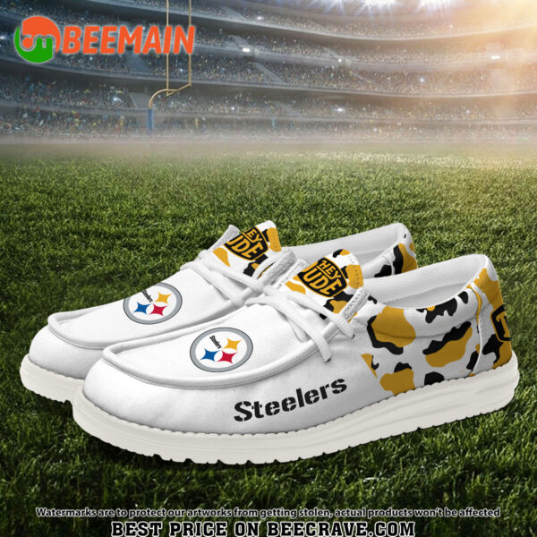 Tubopro Pittsburgh Steelers Hey Dude Shoes For Men And Women - Image 2