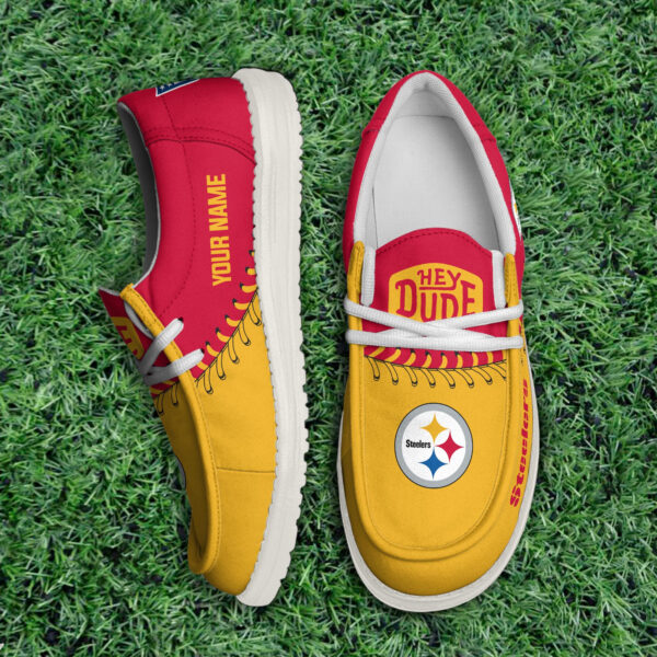 Tubopro Pittsburgh Steelers Hey Dude Shoes For Men And Women