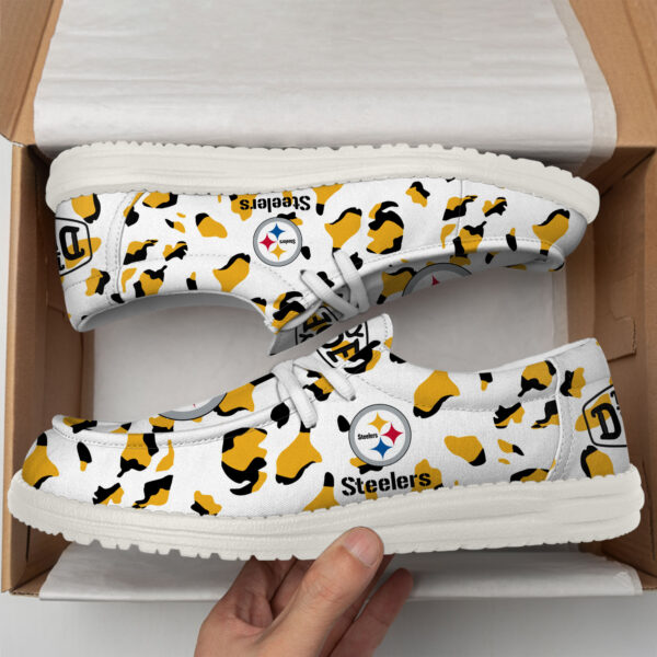 Tubopro Pittsburgh Steelers Hey Dude Shoes For Men And Women Ver2 - Image 4