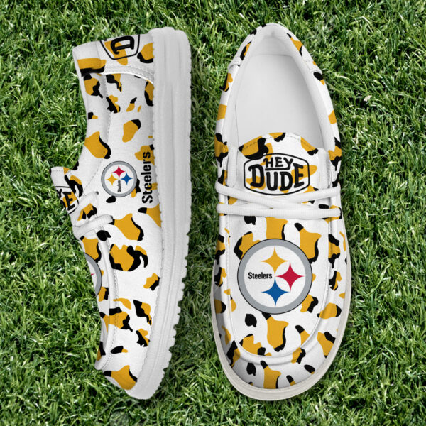 Tubopro Pittsburgh Steelers Hey Dude Shoes For Men And Women Ver2 - Image 2