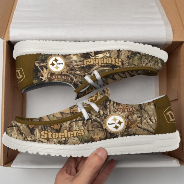 Tubopro Pittsburgh Steelers Hey Dude Shoes For Men And Women - Image 3