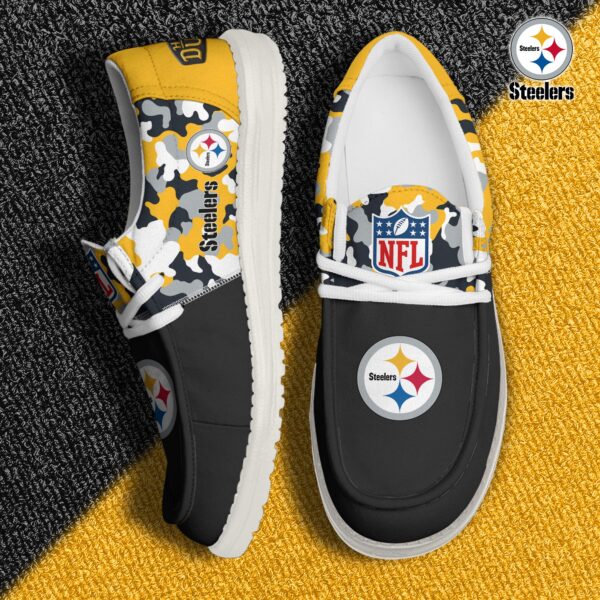 Tubopro Pittsburgh Steelers Hey Dude Shoes For Men And Women