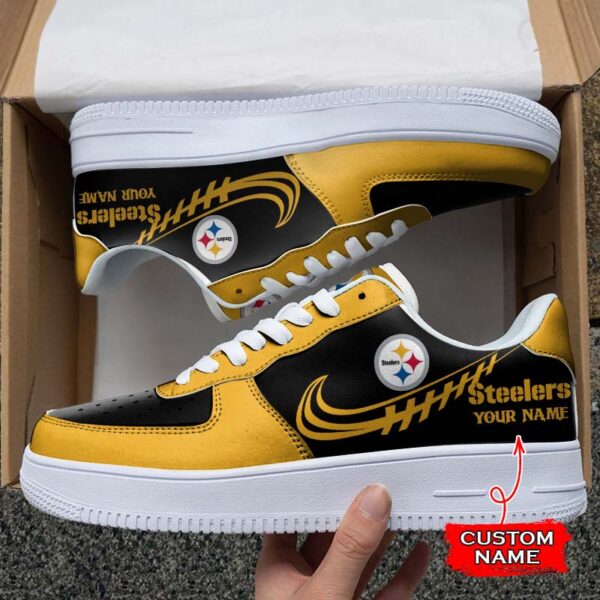 Tubopro Pittsburgh Steelers NFL Air Low-Top Sneakers Shoes For Men And Women
