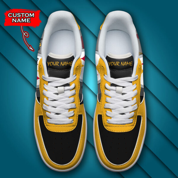 Tubopro Pittsburgh Steelers NFL Air Low-Top Sneakers Shoes For Men And Women - Image 4