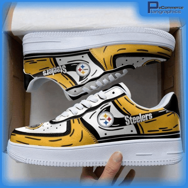 Tubopro Pittsburgh Steelers NFL Air Low-Top Sneakers Shoes For Men And Women