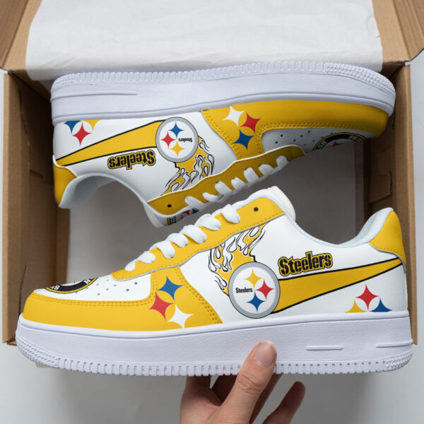 Tubopro Pittsburgh Steelers NFL Air Low-Top Sneakers Shoes For Men And Women