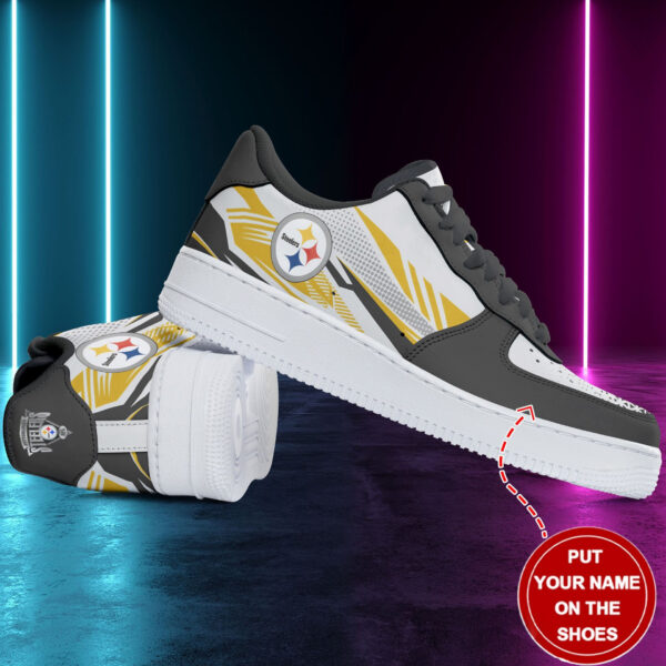 Tubopro Pittsburgh Steelers NFL Air Low-Top Sneakers Shoes For Men And Women