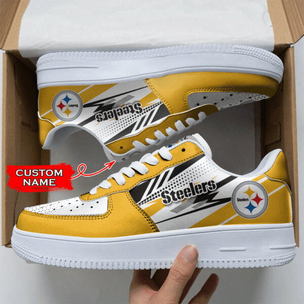 Tubopro Pittsburgh Steelers NFL Air Low-Top Sneakers Shoes For Men And Women