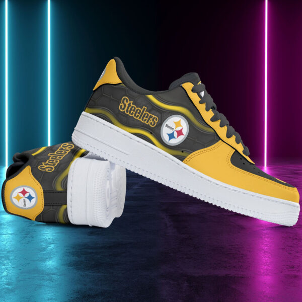 Tubopro Pittsburgh Steelers NFL Air Low-Top Sneakers Shoes For Men And Women