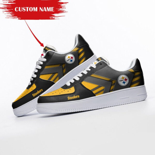 Tubopro Pittsburgh Steelers NFL Air Low-Top Sneakers Shoes For Men And Women - Image 2