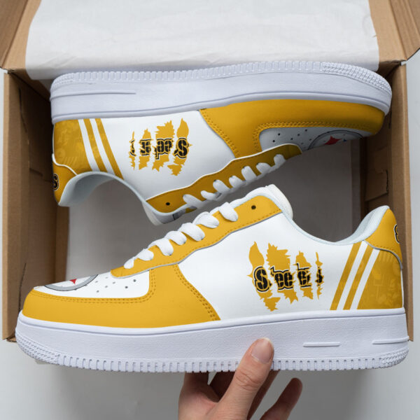 Tubopro Pittsburgh Steelers NFL Air Low-Top Sneakers Shoes For Men And Women