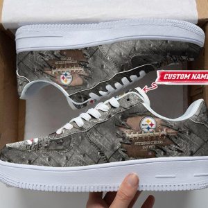 Tubopro Pittsburgh Steelers NFL Air Low-Top Sneakers Shoes For Men And Women