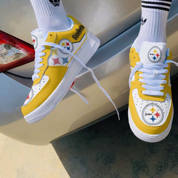 Tubopro Pittsburgh Steelers NFL Air Low-Top Sneakers Shoes For Men And Women