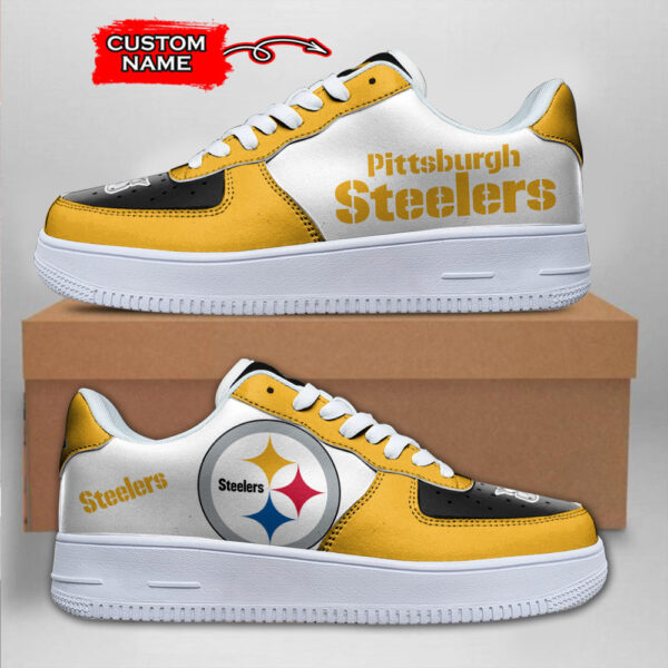 Tubopro Pittsburgh Steelers NFL Air Low-Top Sneakers Shoes For Men And Women