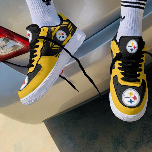 Tubopro Pittsburgh Steelers NFL Air Low-Top Sneakers Shoes For Men And Women