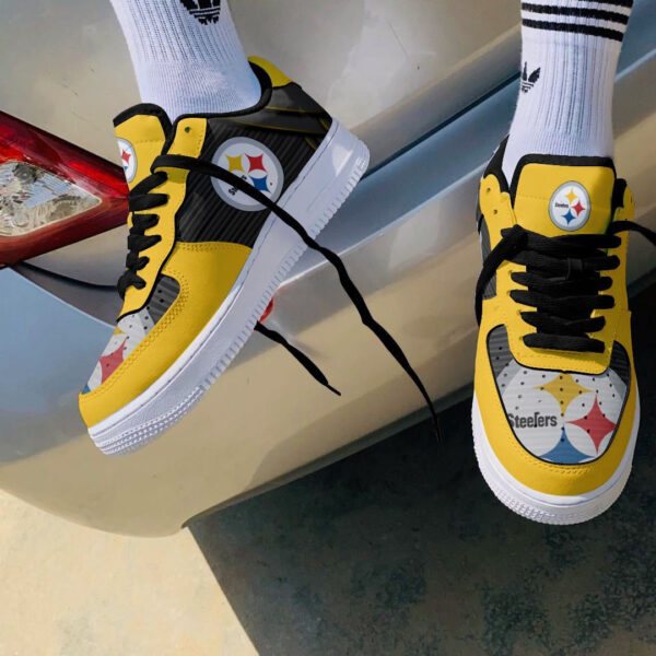 Tubopro Pittsburgh Steelers NFL Air Low-Top Sneakers Shoes For Men And Women