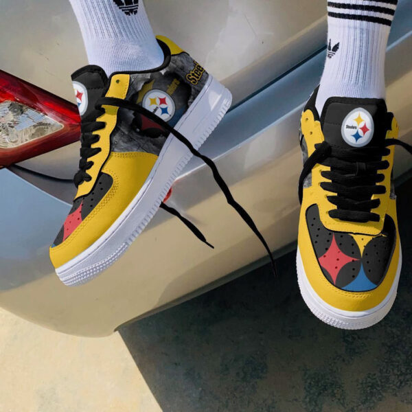 Tubopro Pittsburgh Steelers NFL Air Low-Top Sneakers Shoes For Men And Women