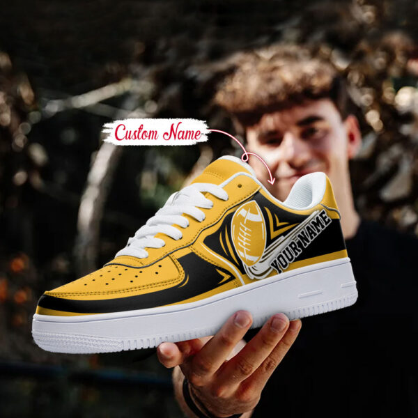 Tubopro Pittsburgh Steelers NFL Air Low-Top Sneakers Shoes For Men And Women