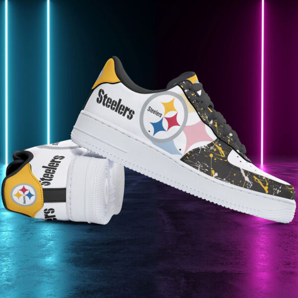 Tubopro Pittsburgh Steelers NFL Air Low-Top Sneakers Shoes For Men And Women
