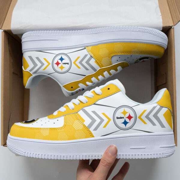Tubopro Pittsburgh Steelers NFL Air Low-Top Sneakers Shoes For Men And Women